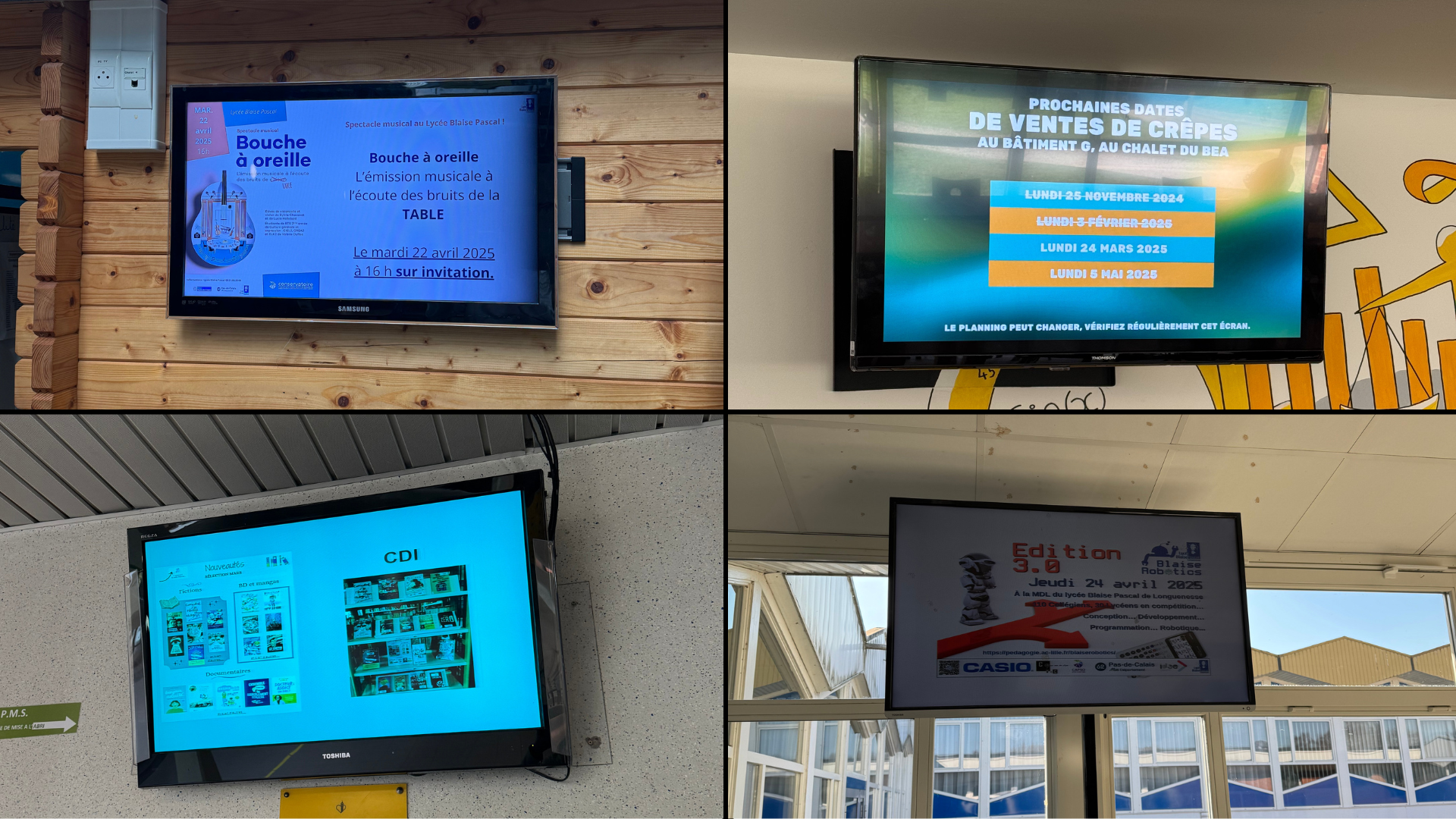 Affichage dynamique